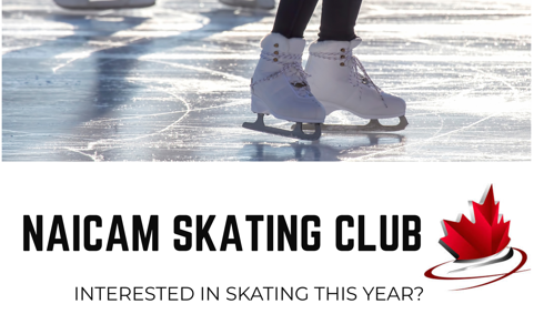 Naicam Skating Club Registration - Tuesday Sept 22